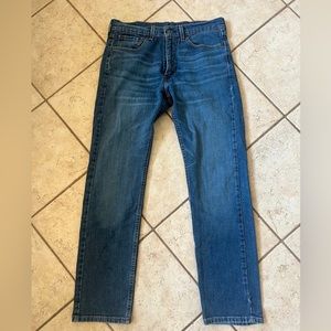 Men's Levi's 32x32 505 denim jeans regular fit straight leg